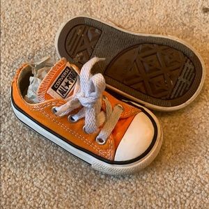 Orange Converse